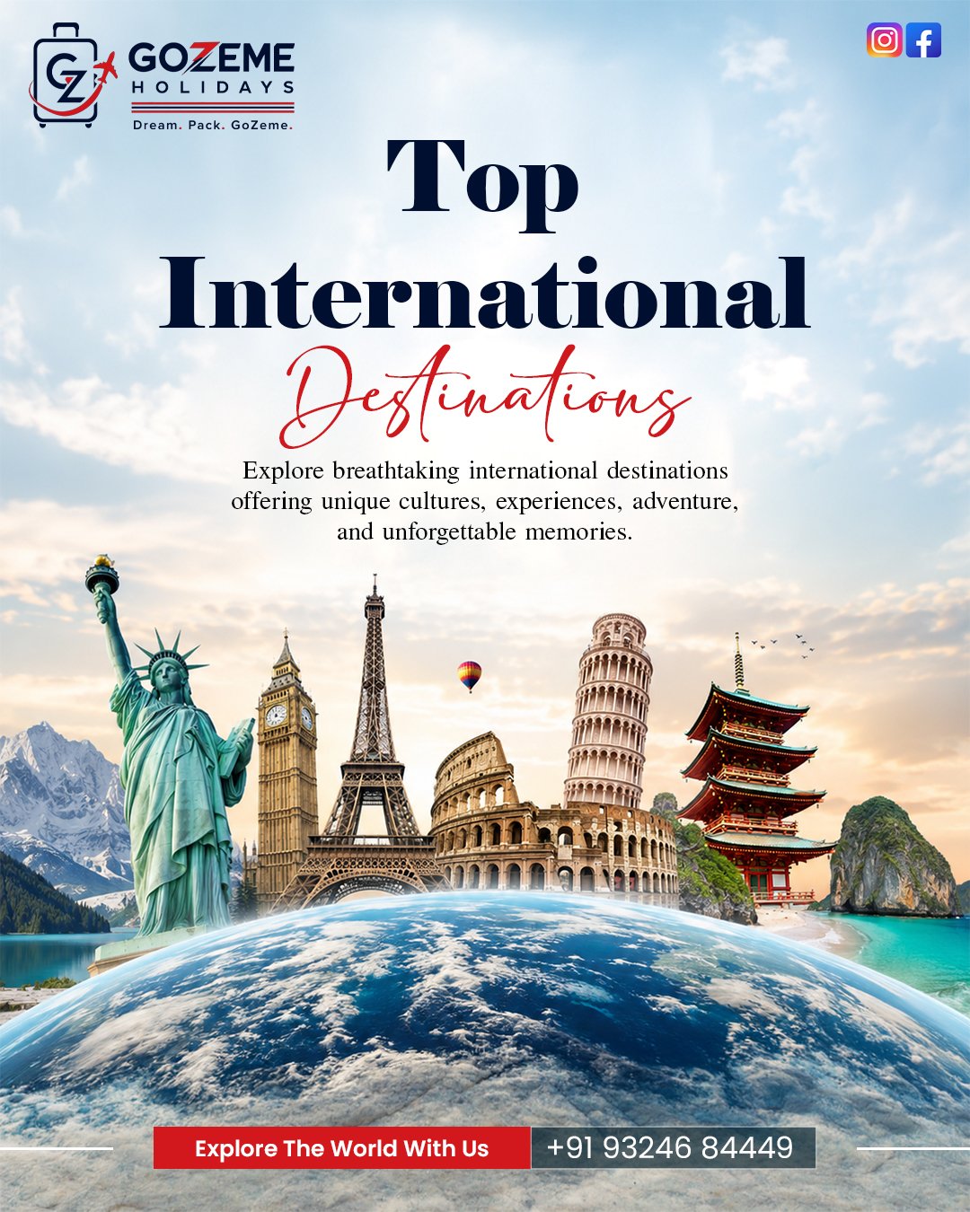 International tour packages Nerul