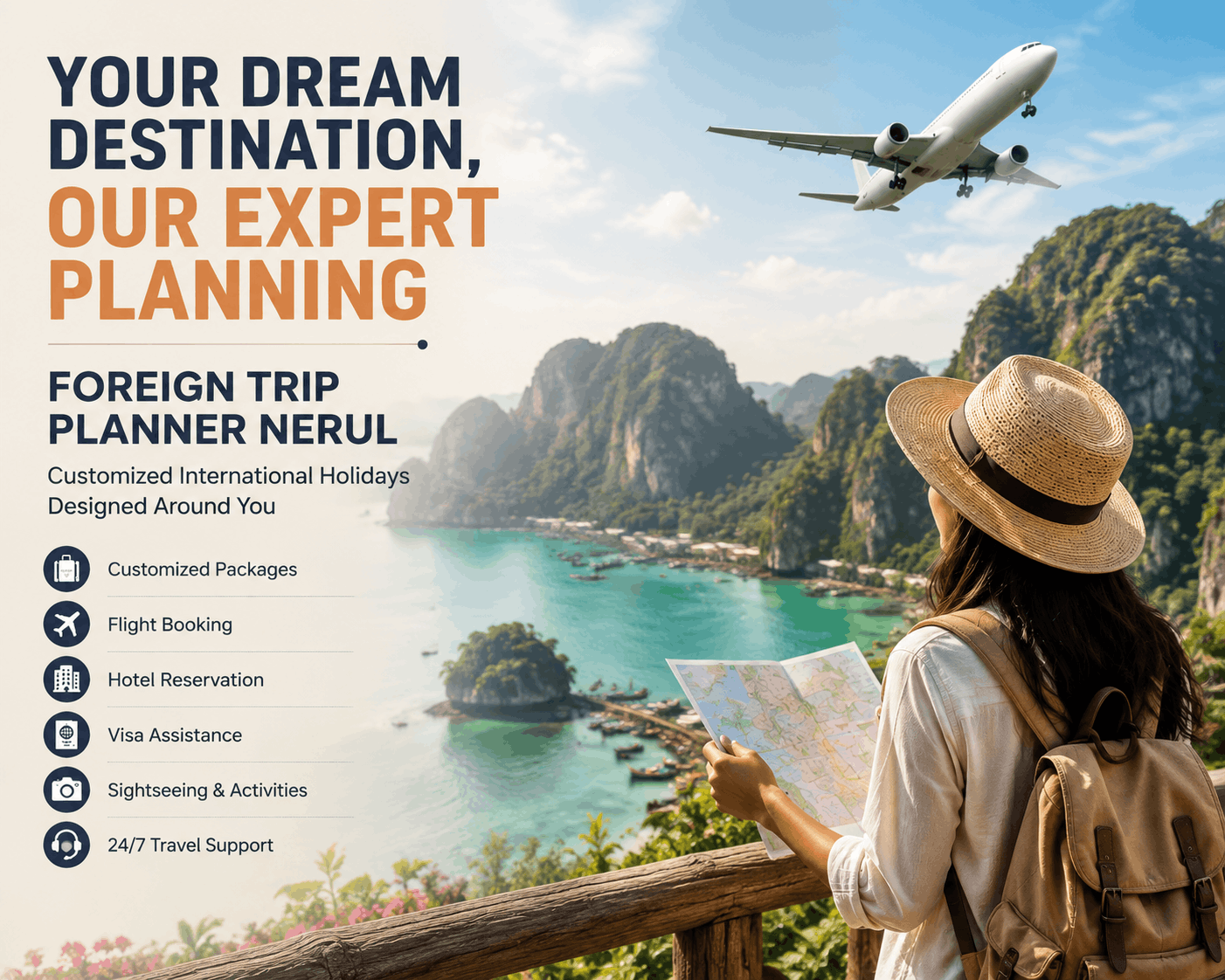 foreign trip planner Nerul