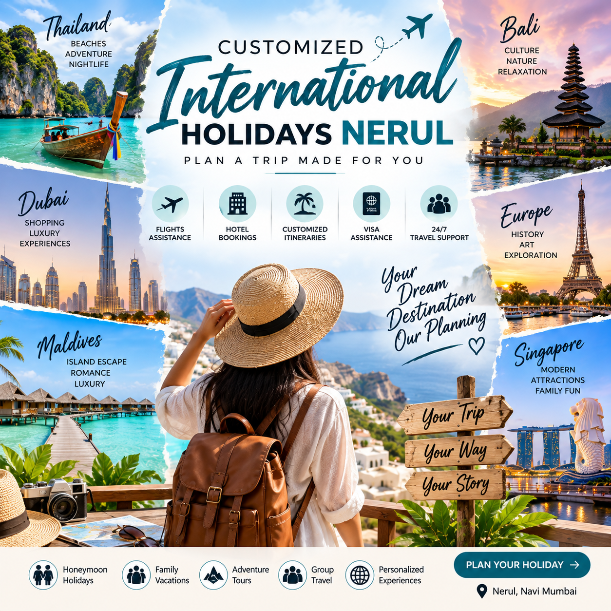 customized international holidays Nerul