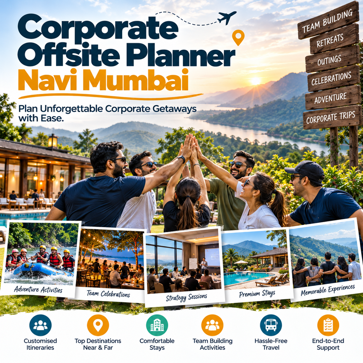 Corporate Offsite Planner Navi Mumbai
