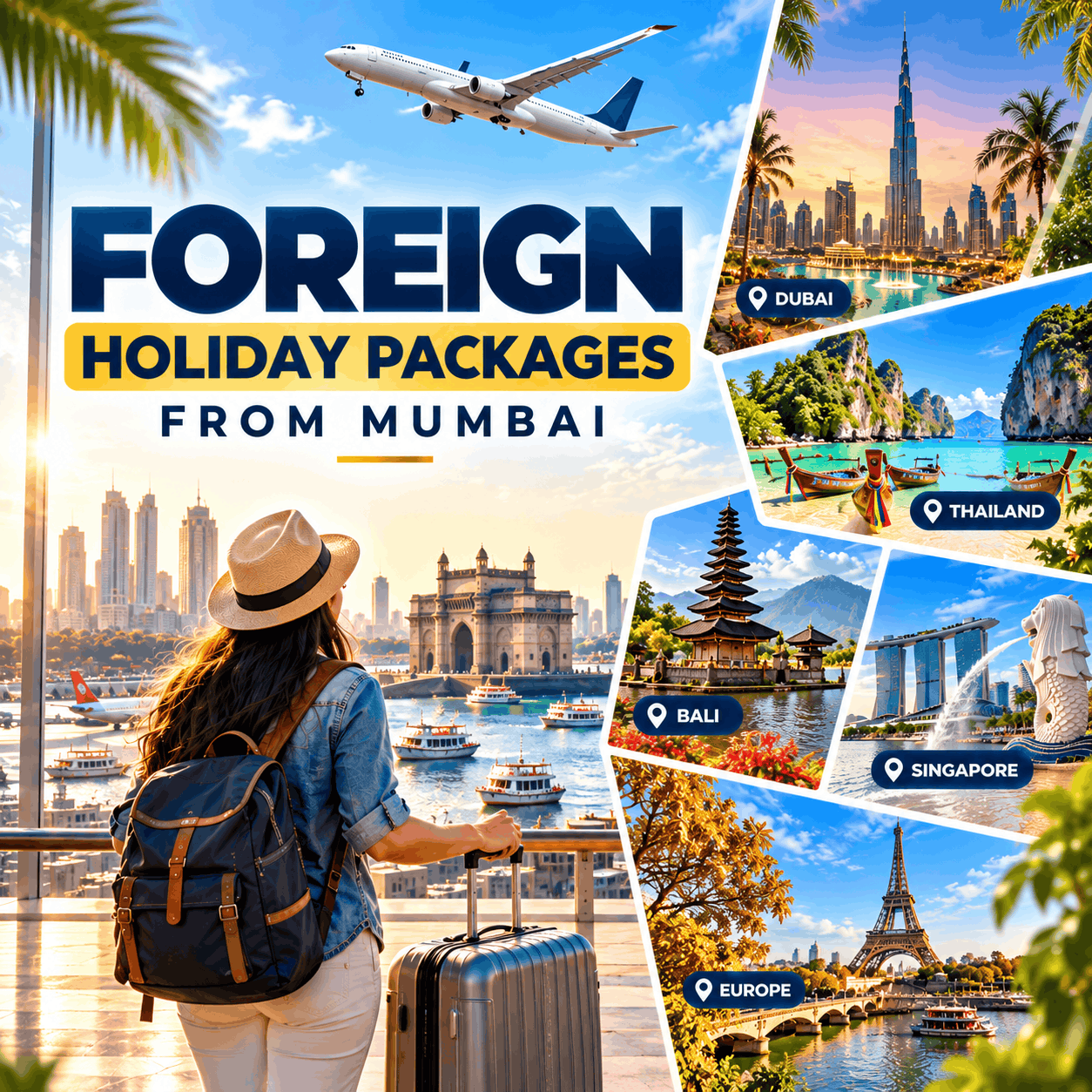 Foreign Holiday Packages from Mumbai